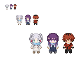 Sousou no Frieren Winter Clothes Overworld Sprites