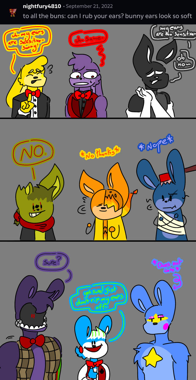 Saturday Six Rabbit Ask ninety six: rabbits! by SoloStudios9898 on DeviantArt
