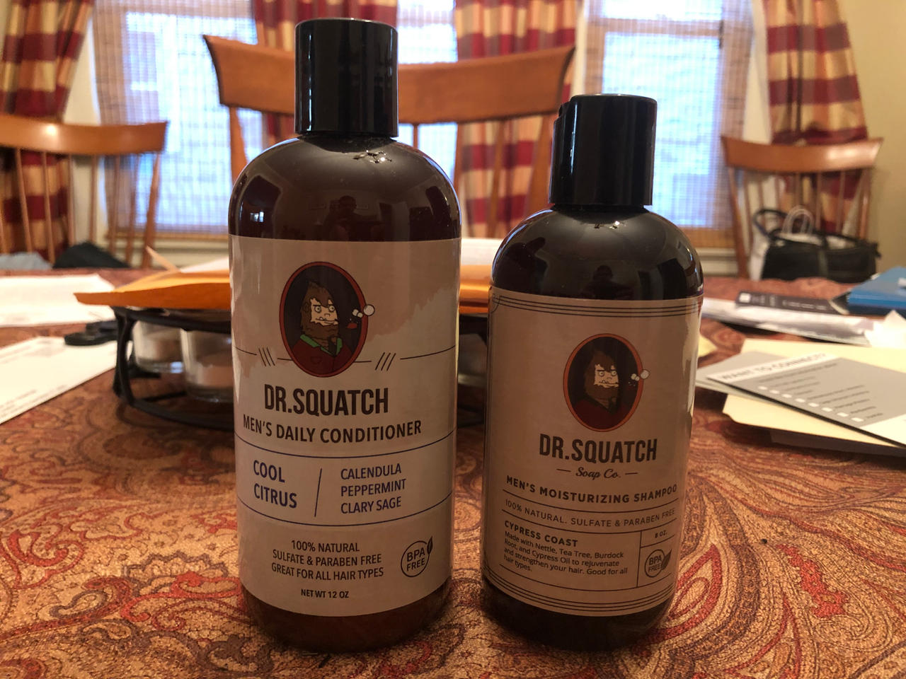 Dr. Squatch Natural Men's Shampoo. 8 Oz. Cypress Coast