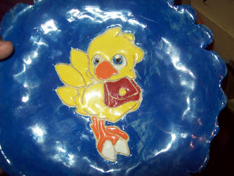 Chocobo plate