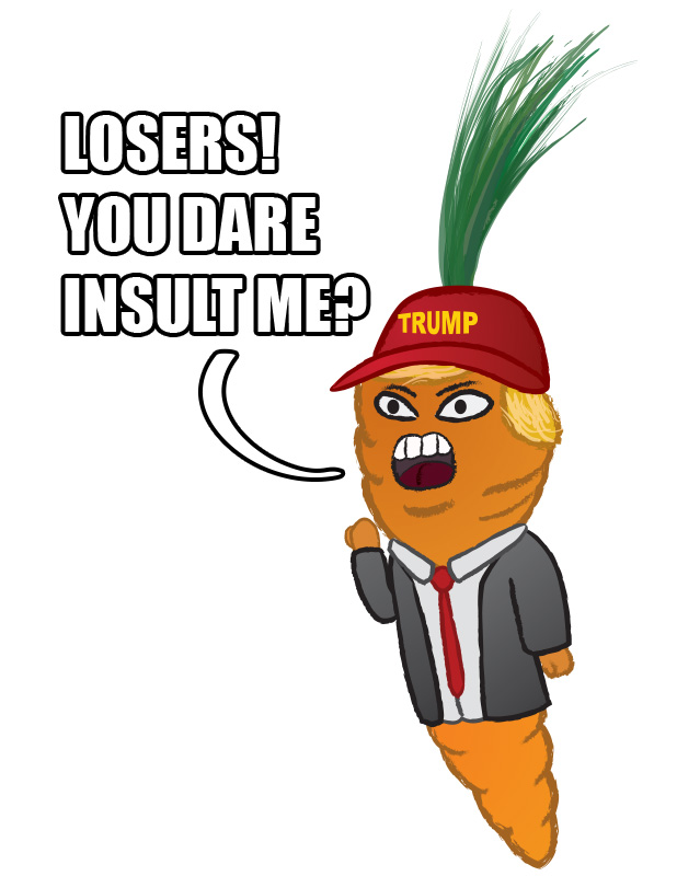 Screaming Carrot Demon by Sirevil