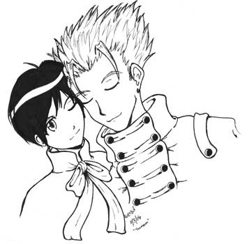 Meryl and Vash