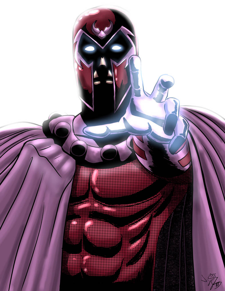 Magneto Color Magneto Colors (inktober) by monkeygeek on DeviantArt