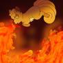 Vulpix used Flamethrower!