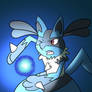 Lucario used Aura Sphere!