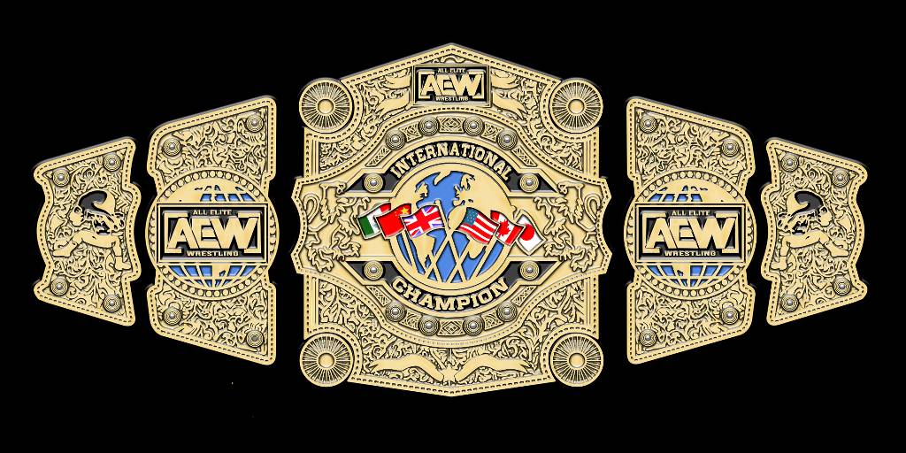 AEW International Championship by SebastianNRW on DeviantArt