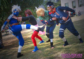 Kakashi Gaiden Cosplay - Stop Fighting Boys