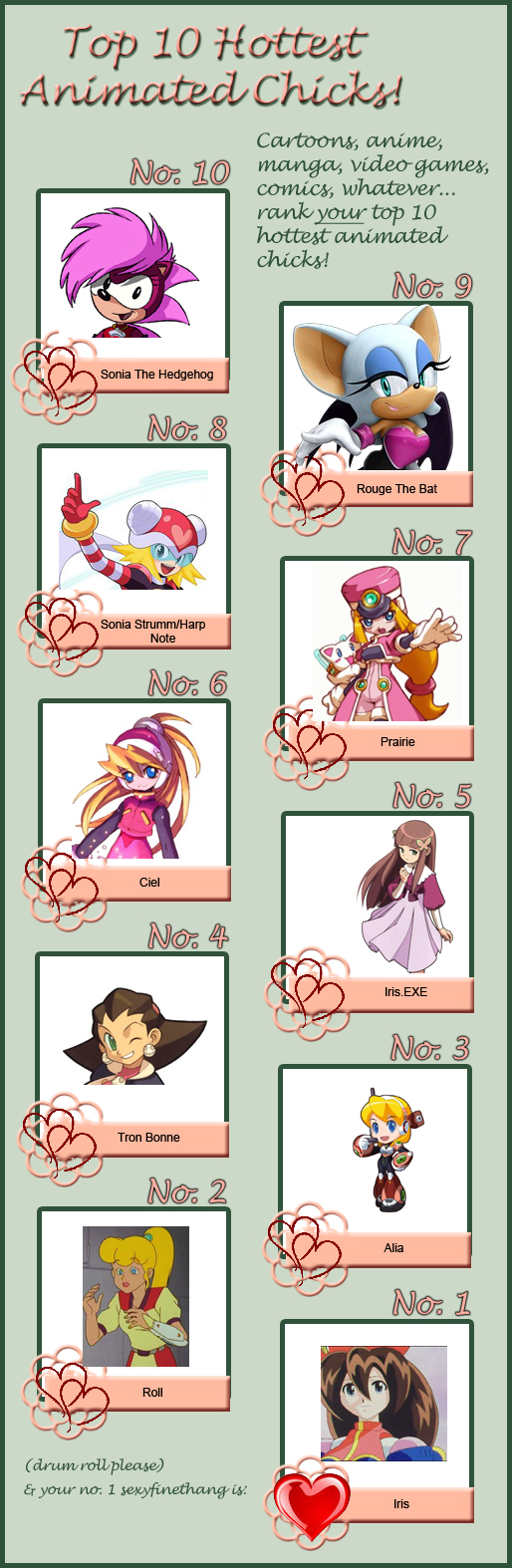 Top 10 Hottest Animated Chicks By Tanlisette On Deviantart Top 10 Hottest Animated Chicks By Tanlisette On Deviantart
