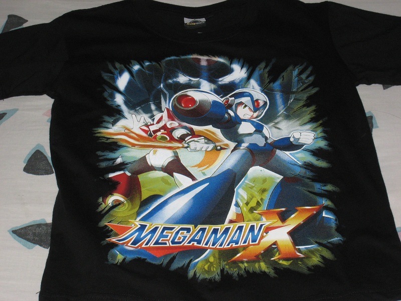 Megaman X T-Shirt by tanlisette on DeviantArt