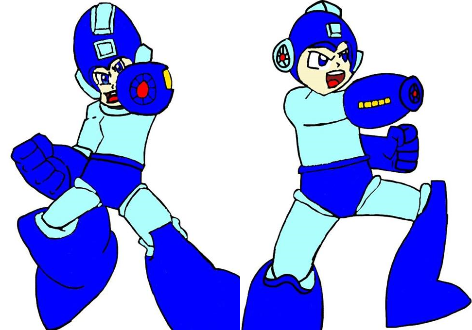 Megaman Poses