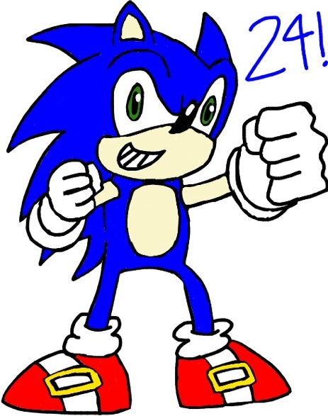 Happy 24th Birthday, Sonic The Hedgehog!