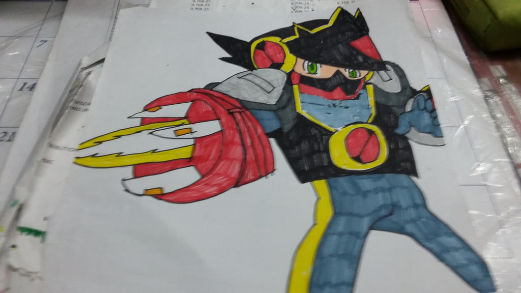 Megaman.EXE Colonel Soul by tanlisette on DeviantArt