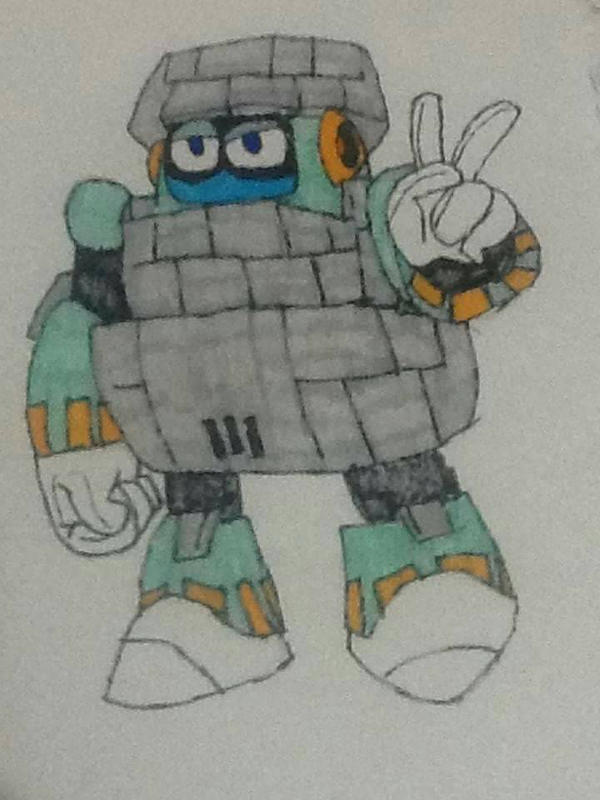 Simple Block Man Block Man by tanlisette on DeviantArt