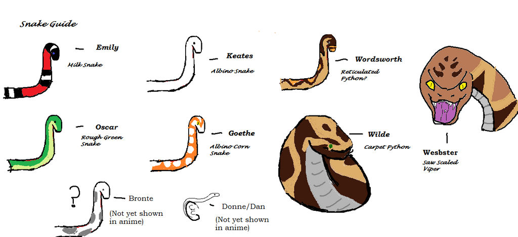 Snake's snakes on SnakeFC - DeviantArt