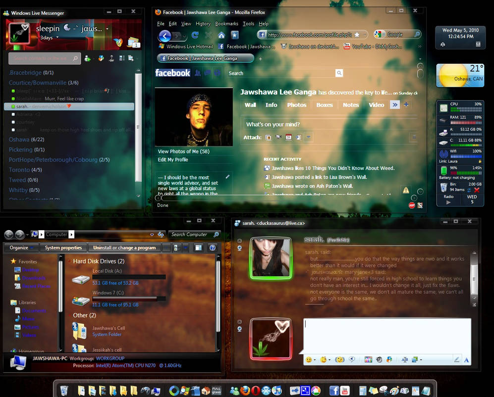 Windows 7 Glass Theme by Jawshawa on DeviantArt