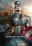 Captain America Fan Poster by BIGBMH