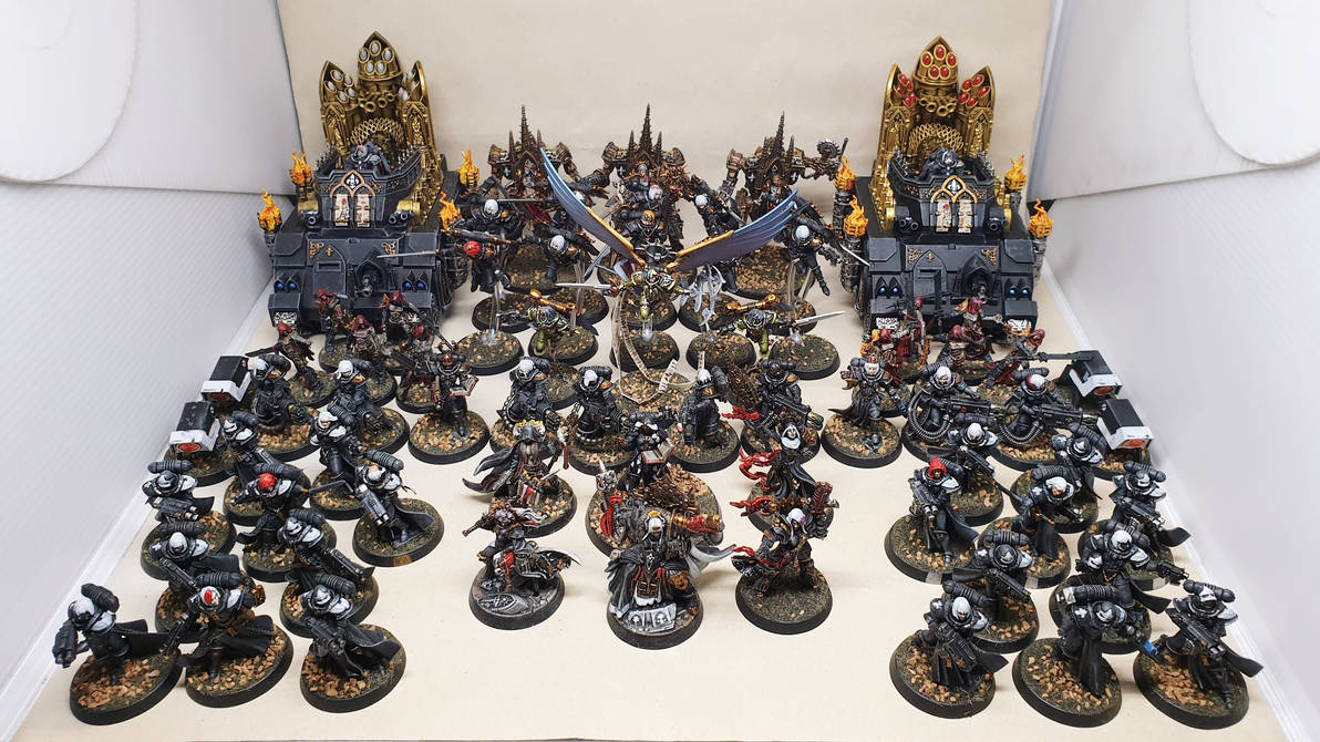 Adepta Sororitas Army Complete! (2020) by JaWzY83 on DeviantArt