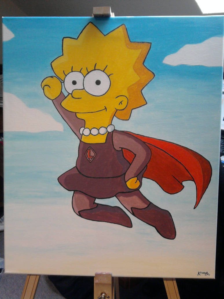 Super Lisa Super Lisa by KerstinP on DeviantArt