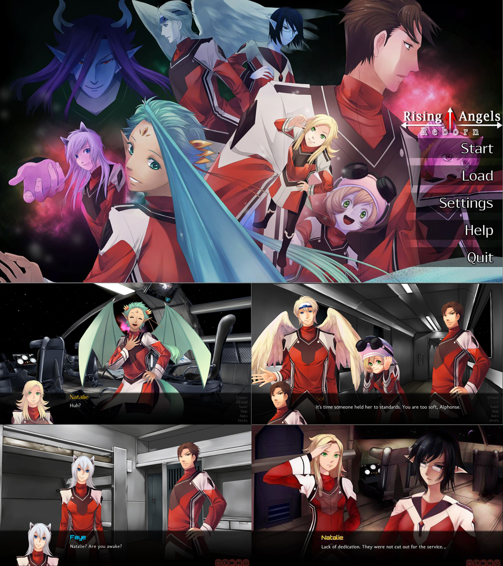 Game: Rising Angels: Reborn by storybeam-vns