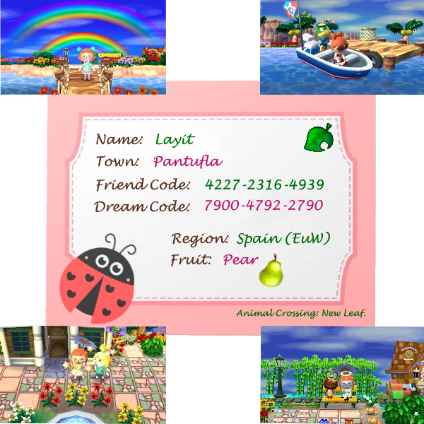 Animal Crossing NL Codes