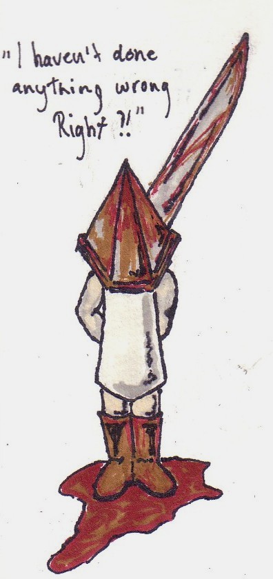 Chibi Pyramid Head - Inklings