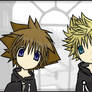 Sora and Roxas