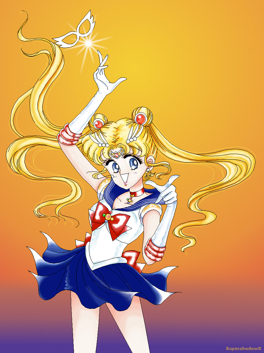 Sailor Moon Manga Drawing by SuperShadowX on DeviantArt
