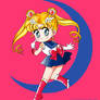 Sailor Moon Blue Crescent Drawing
