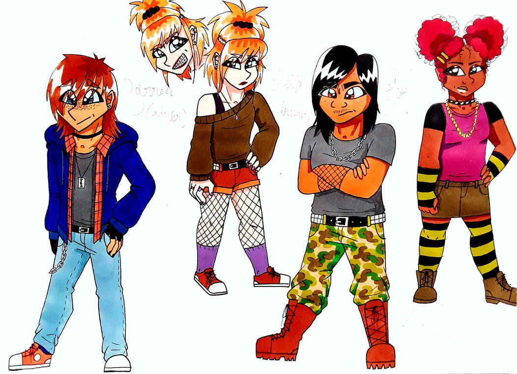 Band Deviantart The Band by NeokandisHardcoreArt on DeviantArt