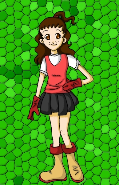 Renata in Digimon style