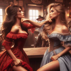 Kiss and brawl 30 Luna vs Belle . Pride and punch
