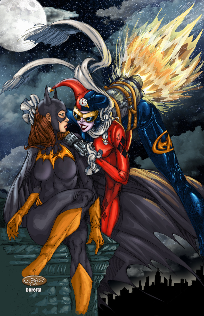 EBAS Harley Batgirl Colored