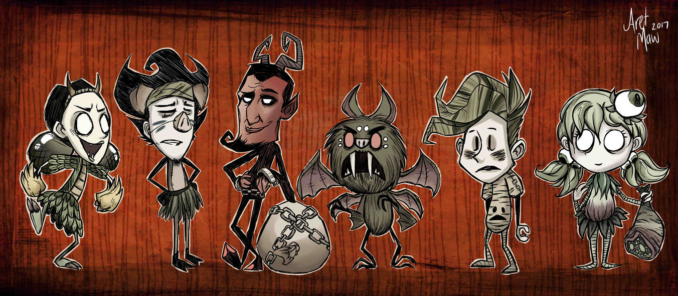 Don t starve together six update. Персонажи Дон старв арт. Донт старв t34. Don't Starve Уолтер. Don&apos;t Starve арт.
