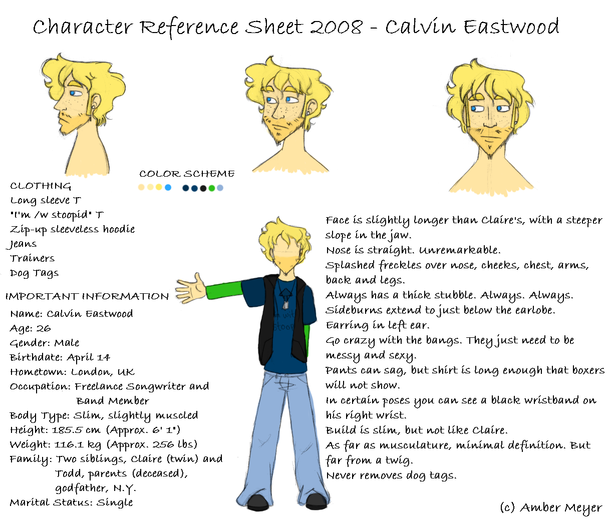 Calvin Profile-Colored