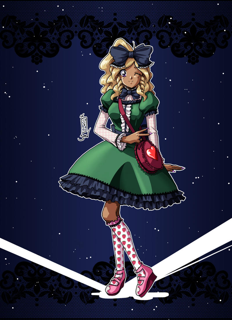 Draw Fridays - Week 9: Gothic Lolita