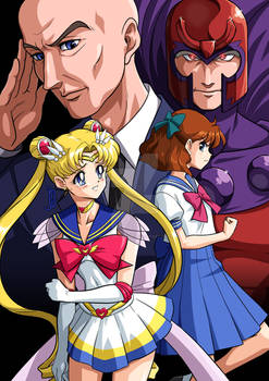 Commission: Sailor Moon X - Lunar Eclipse