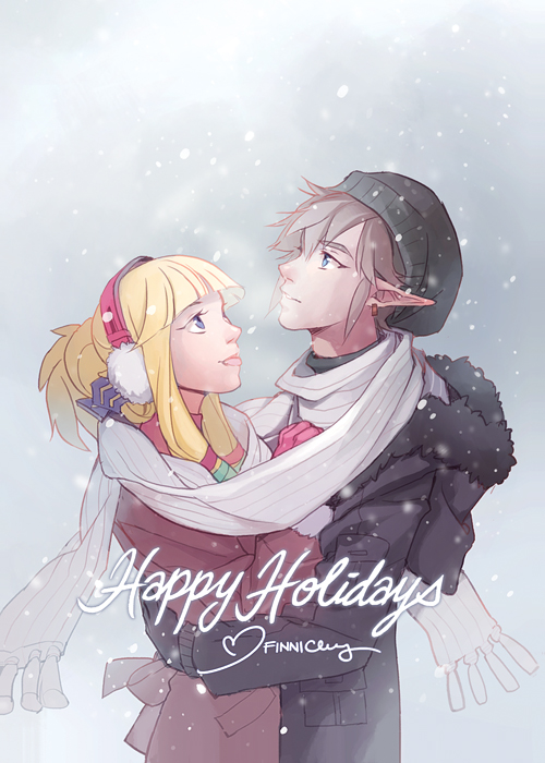 LoZ: Happy Holidays by finni