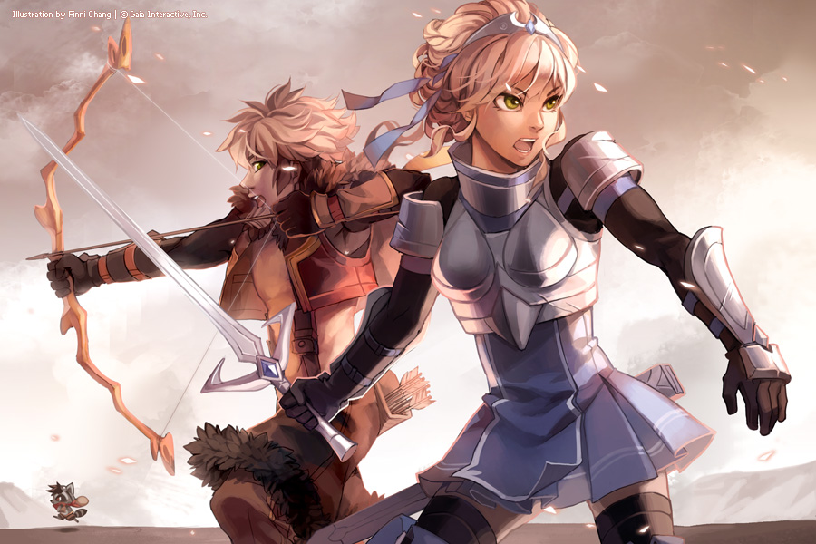 Gaia Online: Battlefield by finni