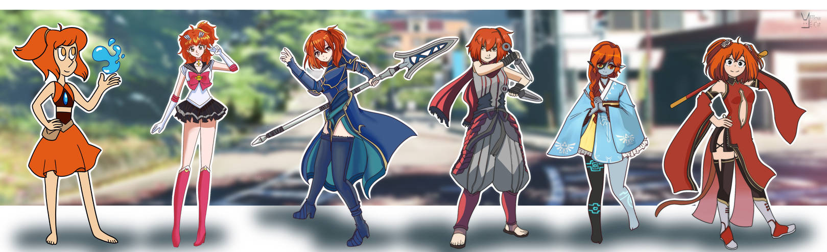 Persona X Ritsuka Ritsuka Styles by YellowCatArt98 on DeviantArt