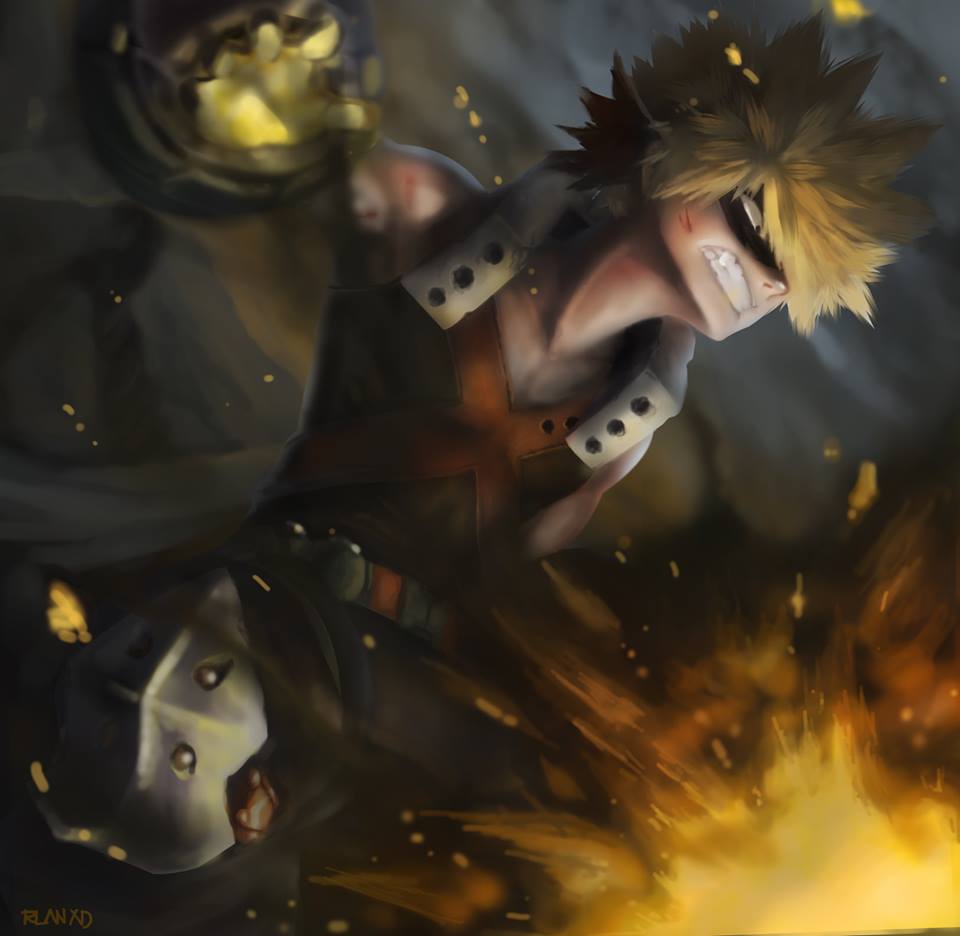 Bakugou fanart by RlanOliva on DeviantArt