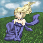 Emilia im Wind by Zitruseis