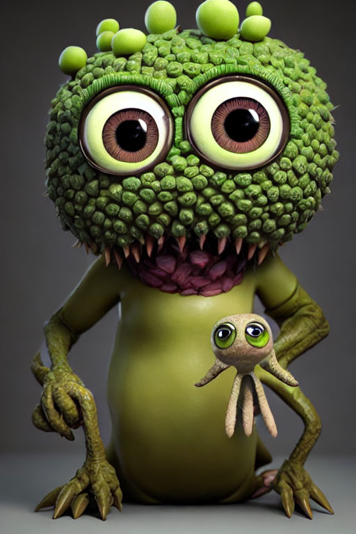Anthropomorphic cute cactus by lorenzoCardoso on DeviantArt