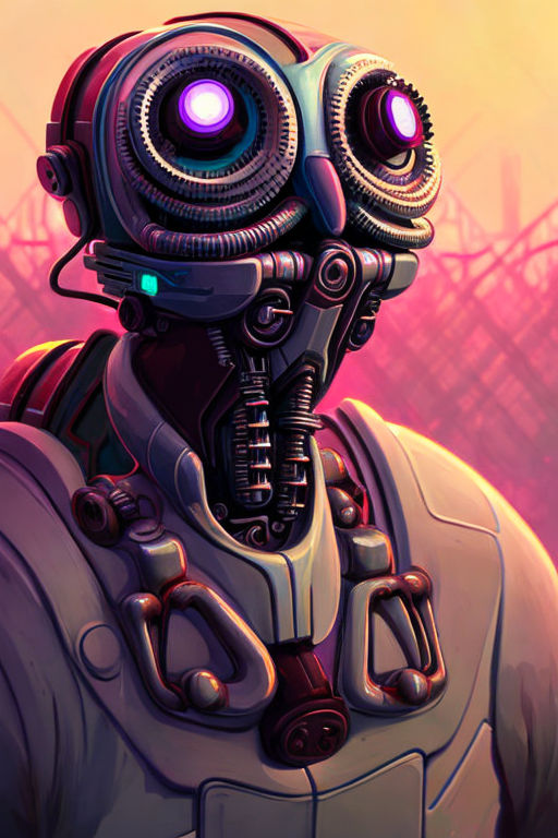 Smiling android by lorenzoCardoso on DeviantArt