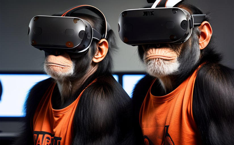 Chimplabvr Background VR Chimps set by lorenzoCardoso on DeviantArt