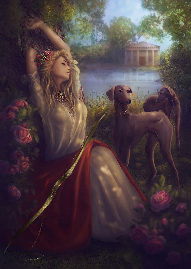 Diana (Artemis) by Lotta-Lotos