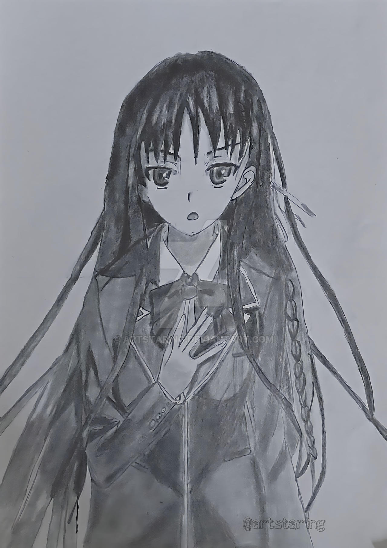 Handrawing Elite drawing horikita from classroom of the elite by Artstaring on DeviantArt