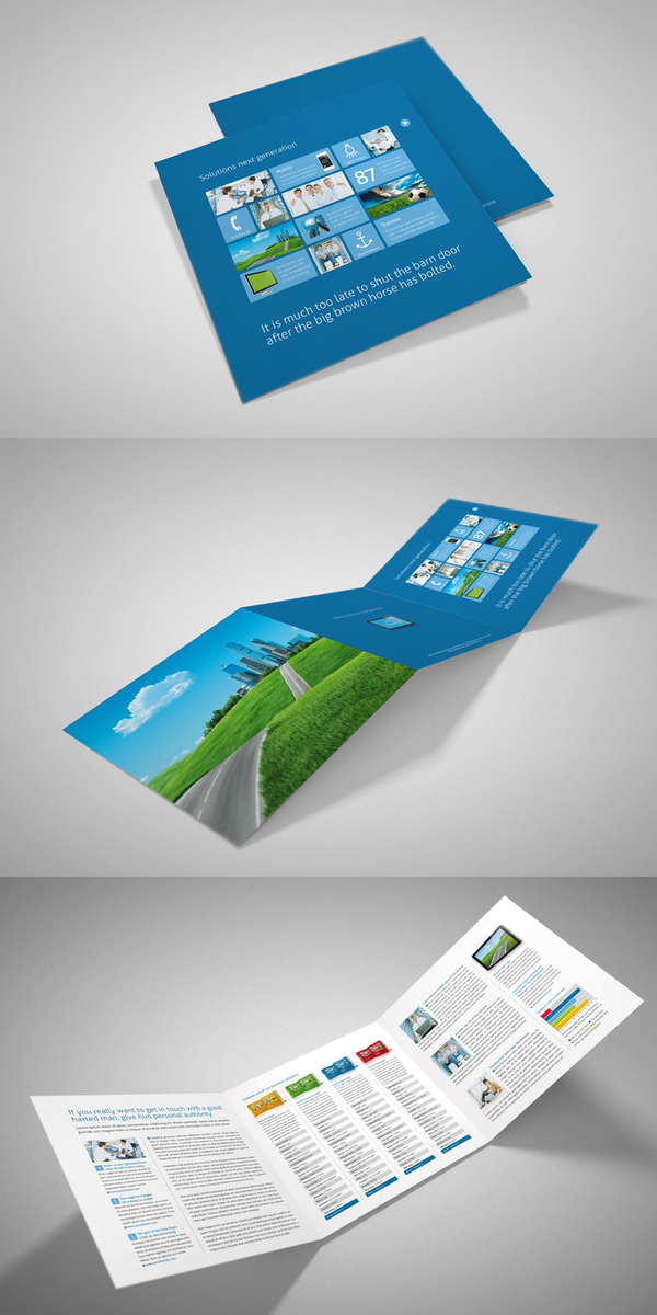 Metro Trifold Brochure