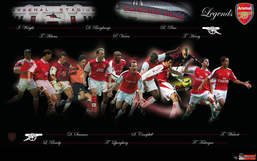 Arsenal Legends by titiuchiha on DeviantArt