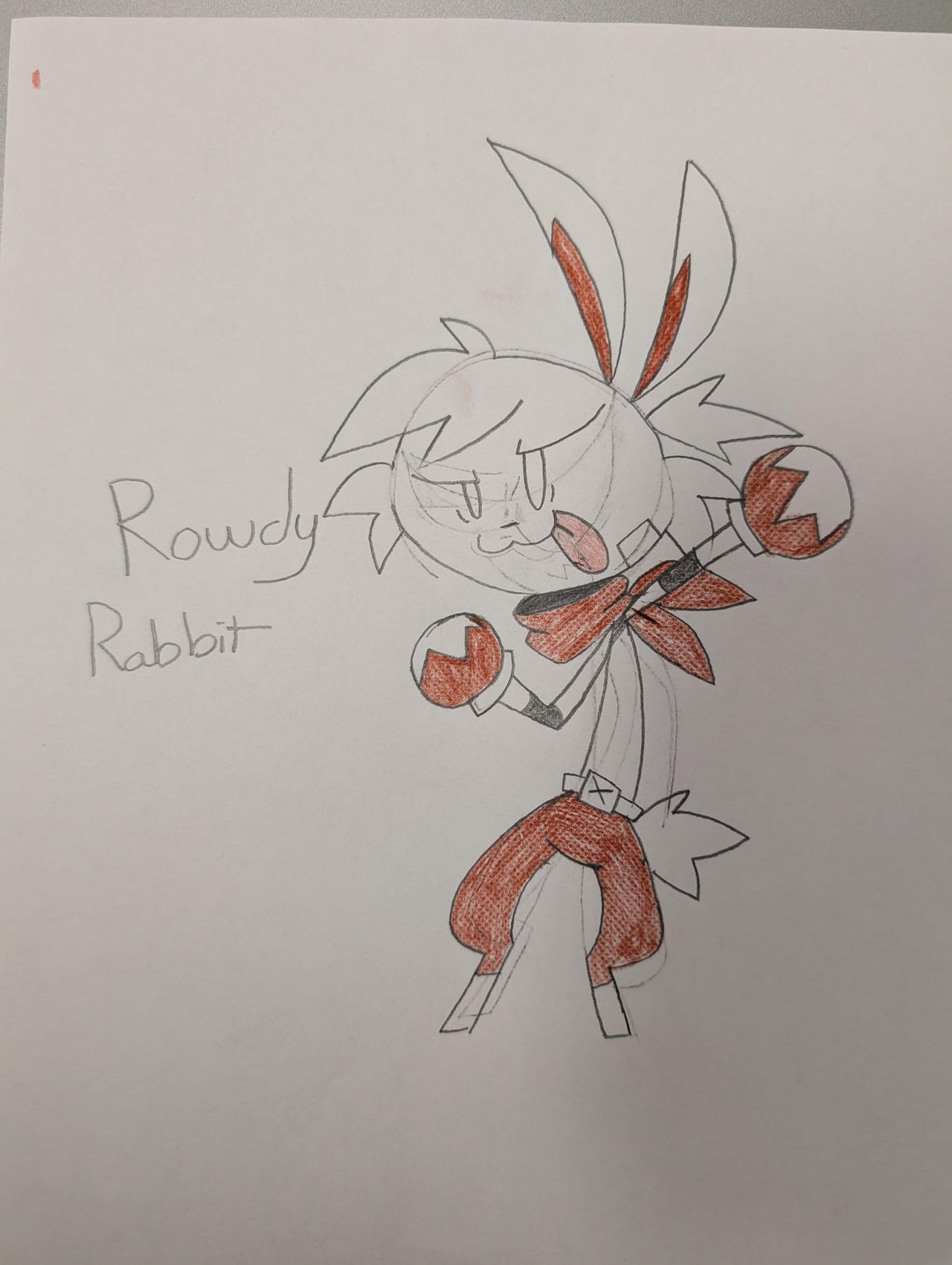 Rowdy Rabbit by BittyByBun on DeviantArt