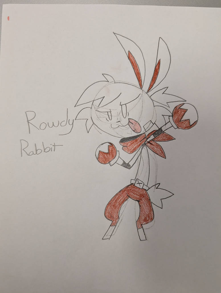 Rowdy Rabbit by BittyByBun on DeviantArt